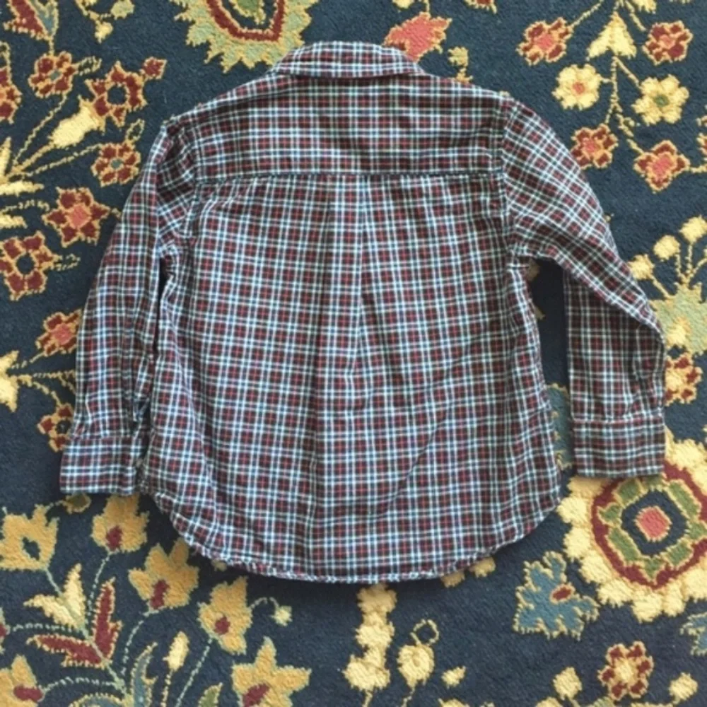 Polo Button Down Plaid Baby Boy Ralph Lauren - Picture 3 of 5